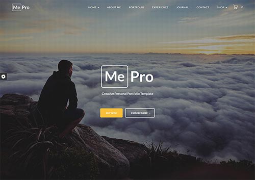 Personal VCard & Resume HTML Templates