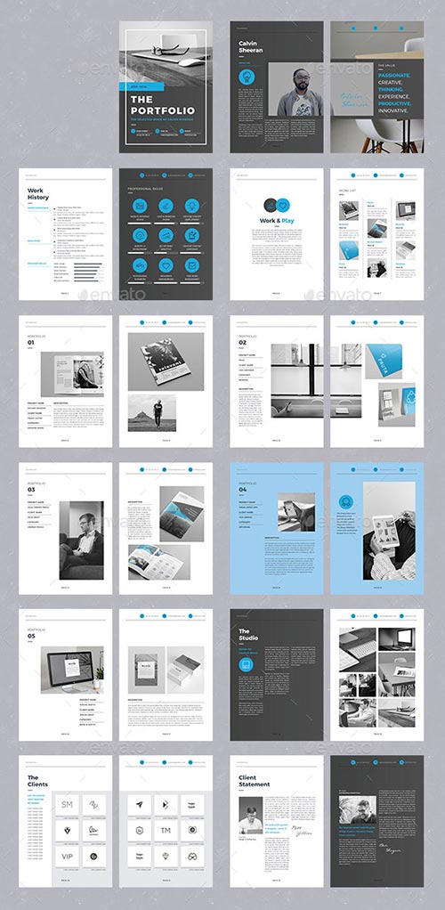 Portfolio Brochure Templates 2016