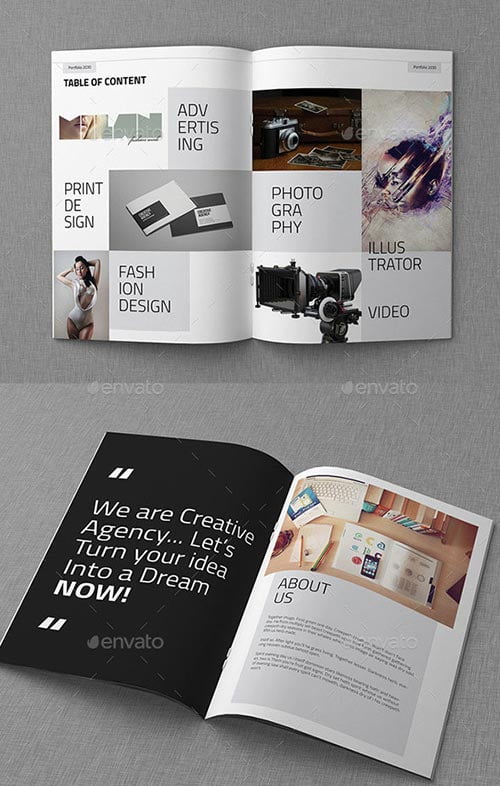 Portfolio Brochure Templates 2016