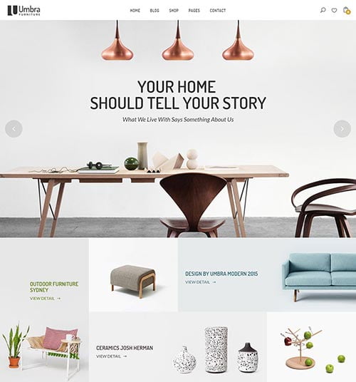 Furniture & Interior eCommerce WordPress Themes