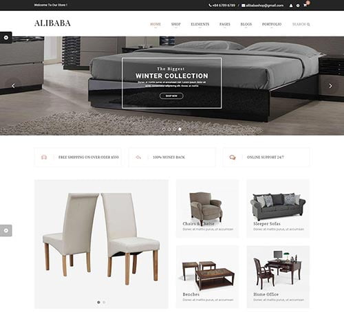 Furniture & Interior eCommerce WordPress Themes