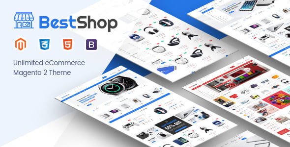 BestShop - Responsive Digital Magento 2 Store Theme - Shopping Magento