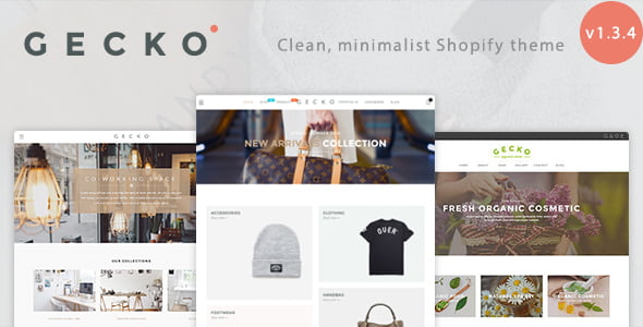 Gecko - Responsive Shopify Theme - Fashion Shopify