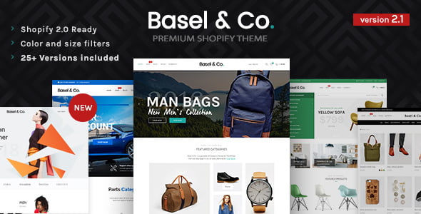 Basel - Responsive eCommerce Shopify Theme (Fashion, Electronics and many more) - Shopify eCommerce
