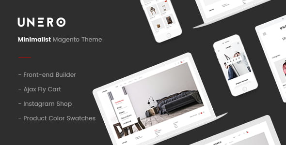 Unero – Minimalist Magento 2 and 1 Theme - Magento eCommerce